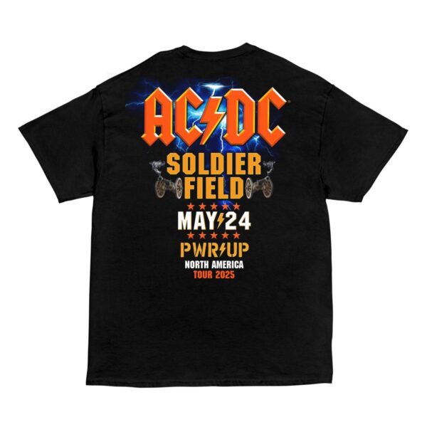 Demo - AC-DC T-shirt Negro