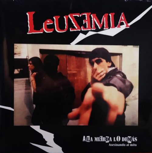 Leuzemia_AlaMierdaLoDemas_TercerOjo A LA MIERDA LO DEMAS (VINILO ROJO)